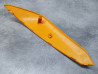 Couvercle Top Case Gauche Orange YR177R Honda 64103-MGS-D10ZA