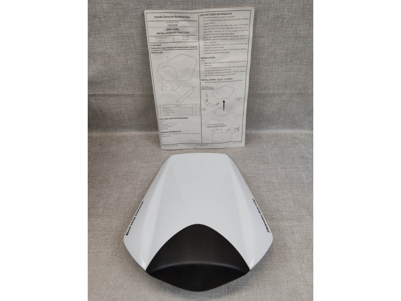 Capot de selle blanc Honda CBR1000 RR 2012 - Réf. 08F70-MGP-D00ZC