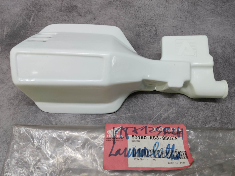Protège main droit blanc Honda MTX125R 53180-KS3-950ZA