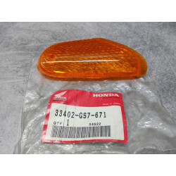Cabochon de clignotant AV coté droit pour SA50 SB50 SK50 HONDA 334025-GS7-671