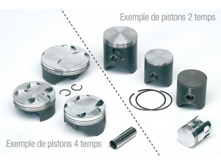 Piston coulé std TECNIUM complet pour NX125XL125 XL125s voir détails 1093813001