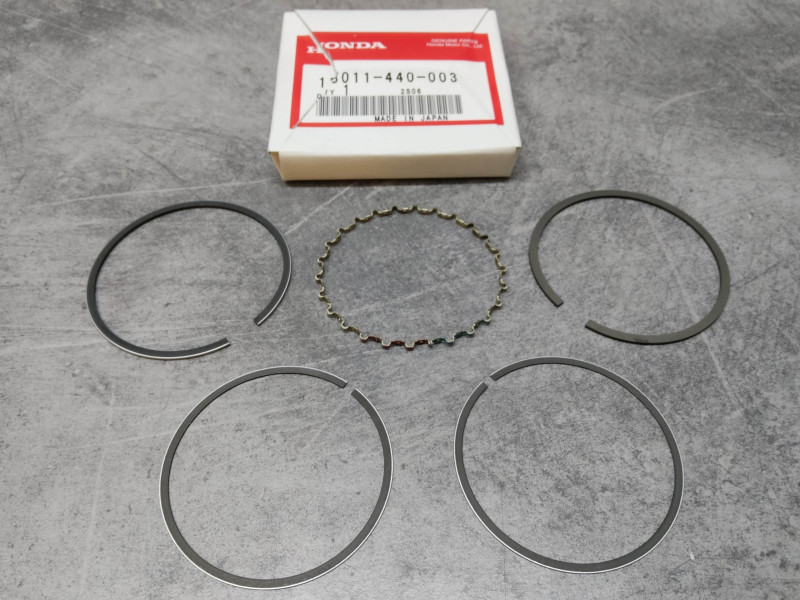Jeu de segments (epais12mm) D56.50mm NX125 CB125 HONDA 13011-440-003