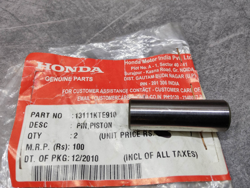 Axe piston CBF125M 09-11 HONDA 13111-KTE-910