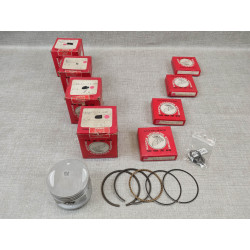 4 Kits Pistons Honda CB500 Four +0.75 | Segments Axes Clips