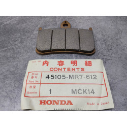 Plaquette Frein Avant Honda VFR750R RC30 - Réf. 45105-MR7-612