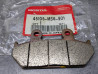 Plaquette de frein avant de XL400V XL600V 91/93 HONDA 45105-MS6-901