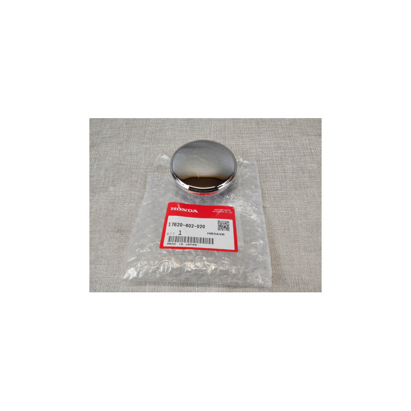 Bouchon chromé réservoir essence Honda 17620-402-020