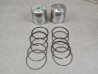 Jeu Pistons Segments Std Ø64mm Honda CB350 CL350