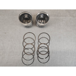 Jeu Pistons Segments Std Ø64mm Honda CB350 CL350