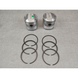 Jeu Pistons Segments +1.00 D65mm Honda CB350 CL350 | 13105312000K