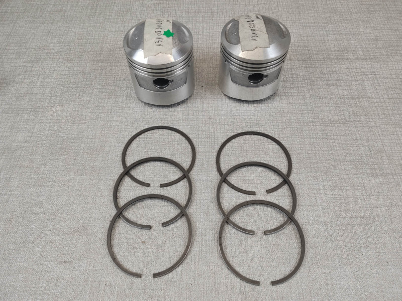 Jeu Pistons Segments +1.00 D65mm Honda CB350 CL350 | 13105312000K