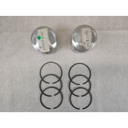 Jeu Pistons Segments +1.00 D65mm Honda CB350 CL350 | 13105312000K