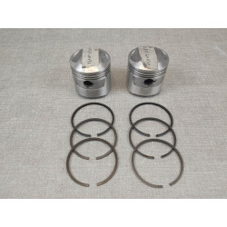 Jeu Pistons Segments Cote 0.75 Honda CB350 CL350 - Réf. 13104312000K