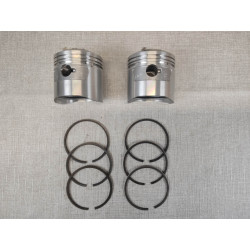 Jeu Pistons Segments Cote 0.75 Honda CB350 CL350 - Réf. 13104312000K