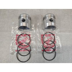 Jeu pistons segments +1,00 D57mm Honda CB250 CB250G