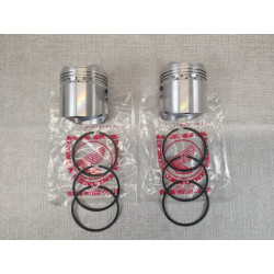 Jeu pistons segments +1,00 D57mm Honda CB250 CB250G