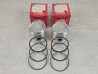 Jeu Pistons Segments Honda CB250 Cote 0,75 D=56,75mm