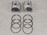 Jeu Pistons Segments Honda CB250 Cote 0,75 D=56,75mm