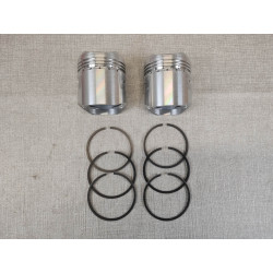 Jeu Pistons Segments Honda CB250 Cote 0,75 D=56,75mm