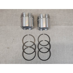 Jeu Pistons Segments Honda CB250 Cote 0,75 D=56,75mm
