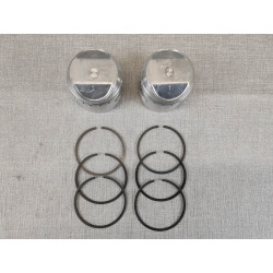 Jeu Pistons Segments Honda CB250 Cote 0,75 D=56,75mm