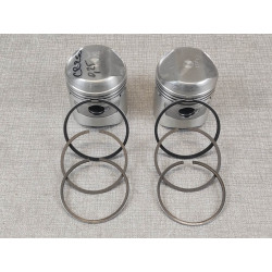 Jeu Pistons Segments Cote 0,25 Honda CB250 CB250G