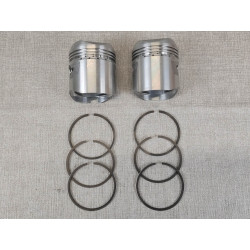 Jeu Pistons Segments Cote 0,25 Honda CB250 CB250G