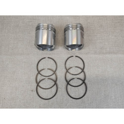 Jeu Pistons Segments Cote 0,25 Honda CB250 CB250G
