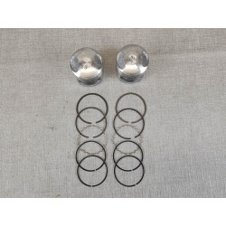 2 Kits Pistons Segments Honda 125 Twin Cote 0,25 | 13102399010K
