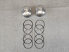 2 Kits Pistons Segments Honda 125 Twin Cote 0,25 | 13102399010K