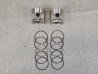 2 Kits Pistons Segments Honda 125 Twin Cote 0,25 | 13102399010K