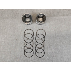 2 Kits Pistons Segments Honda 125 Twin Cote 0,25 | 13102399010K