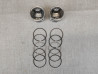 2 Kits Pistons Segments Honda 125 Twin Cote 0,25 | 13102399010K