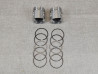 2 Kits Pistons Segments Honda 125 Twin Cote 0,25 | 13102399010K
