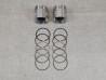 2 Kits Pistons Segments Honda 125 Twin Cote 0,25 | 13102399010K