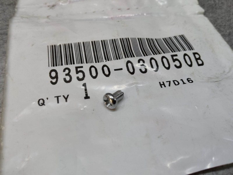 Vis cruciforme 3x5 Honda 93500-030050B | Pièce neuve