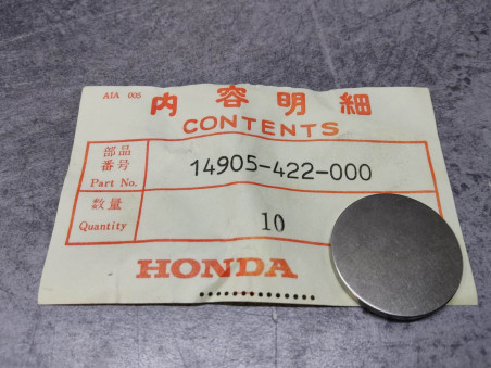 Pastille Soupape 2.40 Honda Neuve - Réf. 14905-422-000