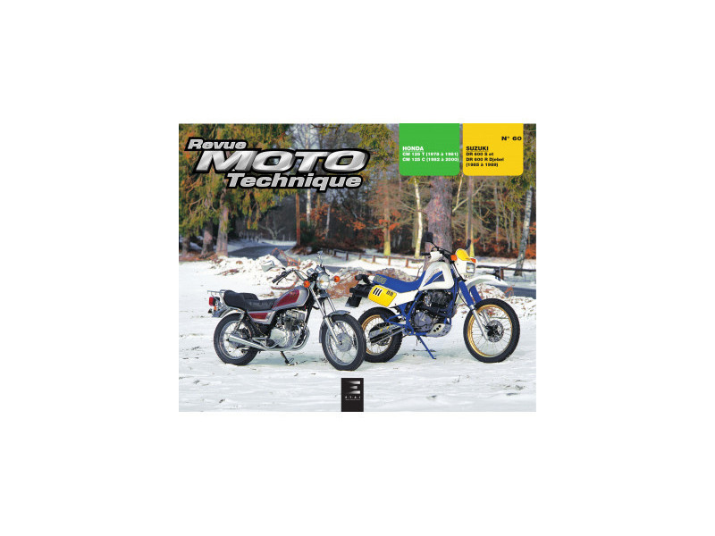 RMT 60.4 HONDA CM125 T C 1978 à 2000 et SUZUKI DR600 S R DJEBEL 1985 à 1989