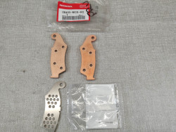 Plaquettes frein avant gauche Honda XL650V 06455-MCB-612