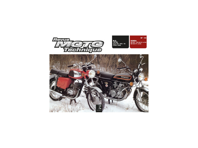 RMT 10 Revue moto technique HONDA CB500 CB550F