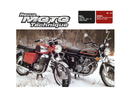 RMT 10 Revue moto technique HONDA CB500 CB550F