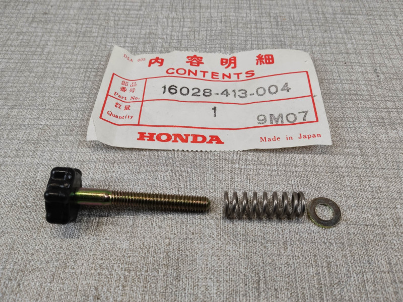 Kit Vis Réglage Carburateur Honda 16028-413-004 Neuf