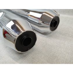 Paire de silencieux Honda CB450 K4 K5 K6 K7 – Réplique