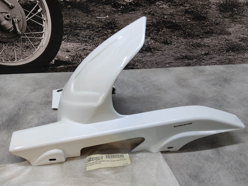 Garde boue arrière blanc Honda CB600 Hornet 07-13 Ermax