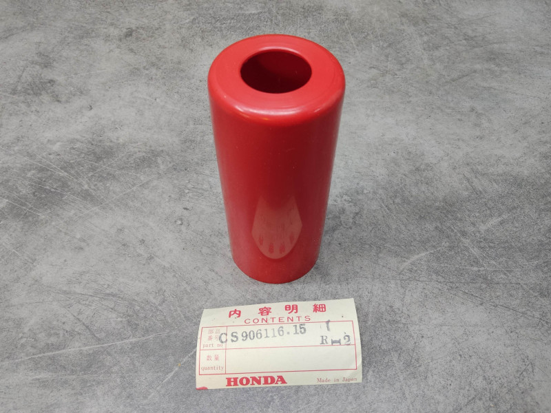 Cache amortisseur arrière rouge Honda CS90611615R2