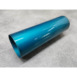 Tube cache fourche gauche bleu Honda CB125 K2/K3 - Réf. 51612-246-000AZ