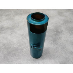 Tube cache fourche gauche bleu Honda CB125 K2/K3 - Réf. 51612-246-000AZ