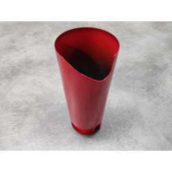 Tube cache fourche gauche rouge CB350F Honda - Réf. 51612-333-000