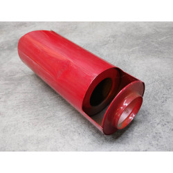 Tube cache fourche gauche rouge Honda CB350F Four 51612-333-000