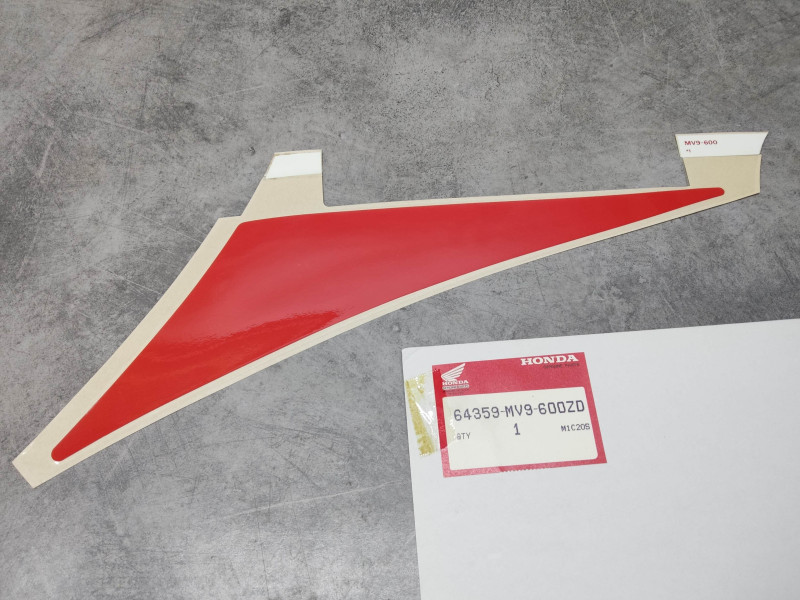 Autocollant Stripe CBR600F Honda 64359-MV9-600ZD | Neuf